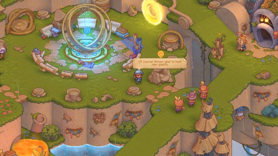 Bandle Tale: A League of Legends Story in-game scene Yordles