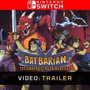 Batbarian: Testament of the Primordials Nintendo Switch - Trailer