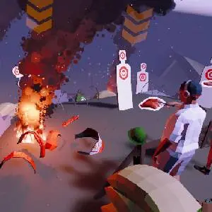 BBQ Simulator: The Squad - Silhouetdoelwit