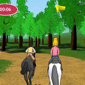 Bibi & Tina at the horse farm