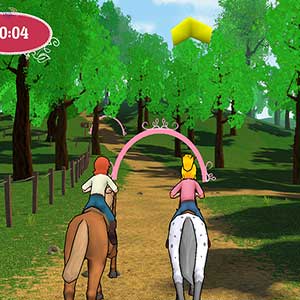 Bibi & Tina at the horse farm