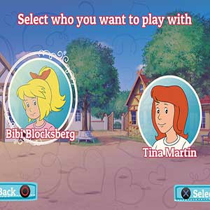 Bibi & Tina at the horse farm