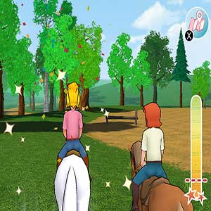 Bibi & Tina at the horse farm