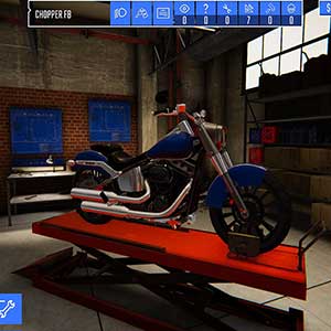 Biker Garage Mechanic Simulator Motorfiets