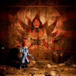 Blind Fate Edo no Yami - Verf op de muur