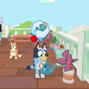 Bluey The Videogame - Planten water geven