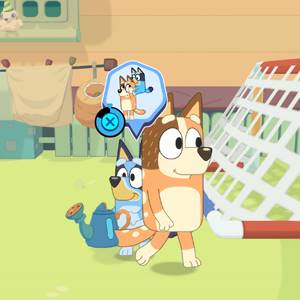 Bluey The Videogame - Piggy Back