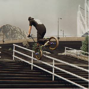 BMX Streets - 180 Rugpedaal