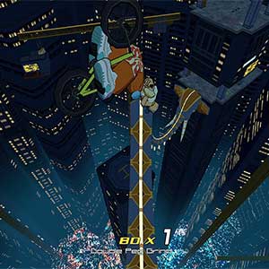 Bomb Rush Cyberfunk - Dubbele Peg Grind