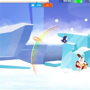 Bouncemasters 2: Pengu Throw - Swingboog