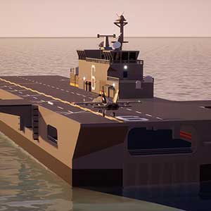 Brick Rigs Vliegdekschip