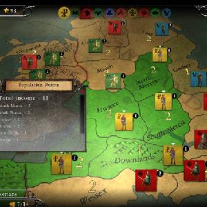 Britannia - Bevolking Punten