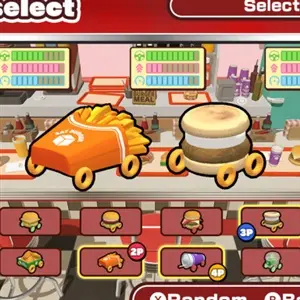 BURGER RACE - Voertuigselectie