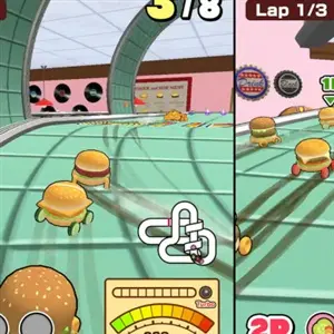 BURGER RACE - Circuit G, ronde 1 van 3