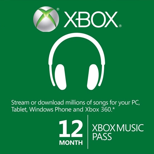 12 Maand Xbox Music Pass Pc
