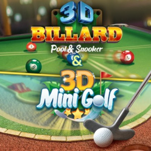 3D Billiards & 3D MiniGolf Bundle Playstation 4