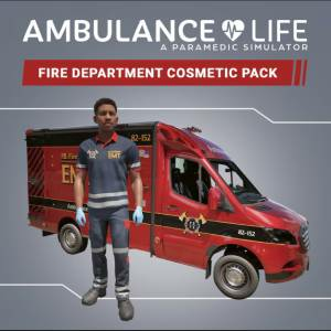 Ambulance Life Fire Department Cosmetic Pack Playstation 5