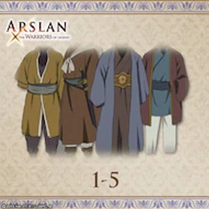 ARSLAN Original Costumes 1-5 Playstation 4