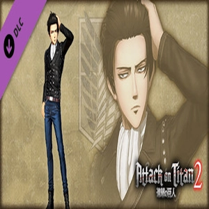 Attack on Titan 2 Additional Levi Costume Leather Jacket Outfit Pc