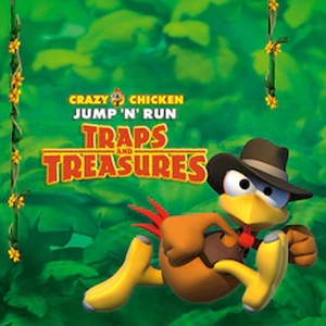 Crazy Chicken Jump n Run Traps and Treasures Playstation 5