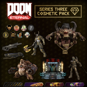 Koop DOOM Eternal Series Three Cosmetic Pack Nintendo Switch Goedkope Prijsvergelijke