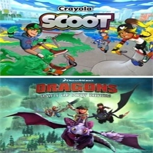 Dreamworks Dragons Dawn of New Riders and Crayola Scoot Xbox One