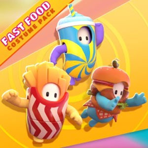 Koop Fall Guys Fast Food Costume Pack PS4 Goedkoop Vergelijk de Prijzen