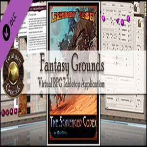 Fantasy Grounds Legendary Planet The Scavenged Codex 5E Pc