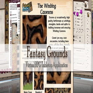 Fantasy Grounds Maps Winding Caverns Pc