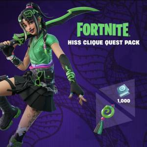 Fortnite Hiss Clique Quest Pack Xbox One