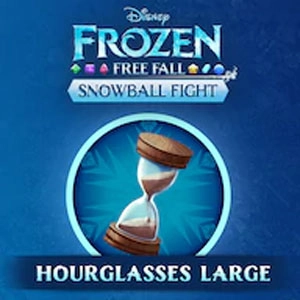 Frozen Free Fall Snowball Fight Large Pack of Hourglasses