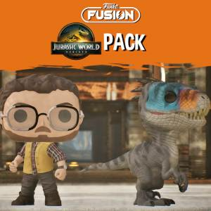 Funko Fusion Jurassic World Rebirth Pack 2 Dr Henry Loomis and Raptor Playstation 5