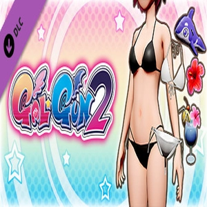 Gal*Gun 2 Bikini Black and White Pc
