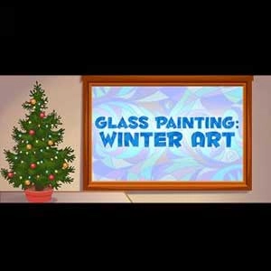 Glass Painting Winter Art Pc