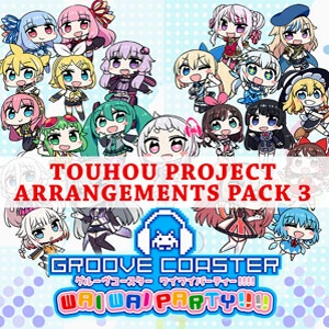 GROOVE COASTER WAI WAI PARTY Touhou Project Arrangements Pack 3 Switch