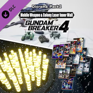 GUNDAM BREAKER 4 Diorama Pack 2 Mobile Weapon & Colony Laser Inner Wall Playstation 4