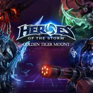 Heroes of the Storm Golden Tiger Mount Pc
