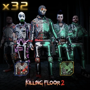Killing Floor 2 Day of the Zed Character Outfit Set Playstation 4