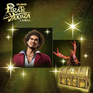 Like a Dragon Pirate Yakuza in Hawaii Ichiban Pirate Crew Set Playstation 5