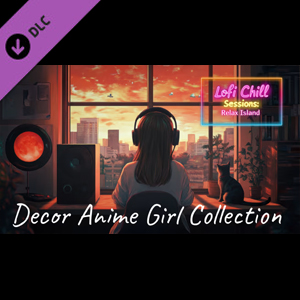 Lofi Chill Sessions Decor Anime Girl Collection Switch