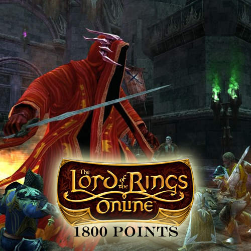 Koop Lord of the Rings Online 1800 Turbine Punten GameCard Code Compare Prices