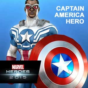 Marvel Heroes 2015 Captain America Hero Pc