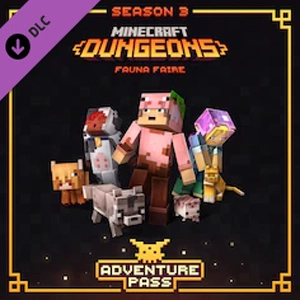 Minecraft Dungeons Fauna Faire Adventure Pass Playstation 4
