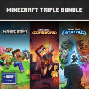 Minecraft Triple Bundle Playstation 5