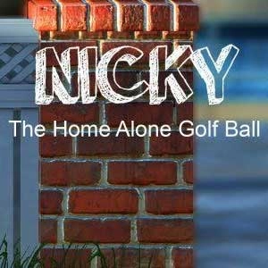 Nicky The Home Alone Golf Ball