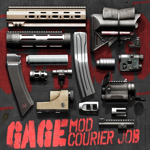 PAYDAY 2 Gage Mod Courier