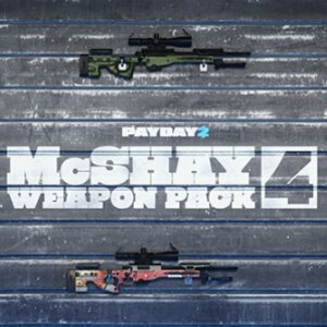 PAYDAY 2 McShay Weapon Pack 4 Pc