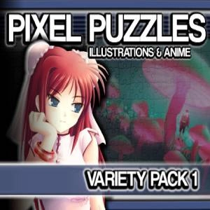 Pixel Puzzles Illustrations & Anime Jigsaw Pack Variety Pack 1 Pc