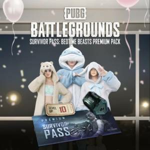 PUBG Survivor Pass Bedtime Beasts Premium Pack Playstation 4