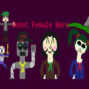 Robot Female Hero 1 Pc